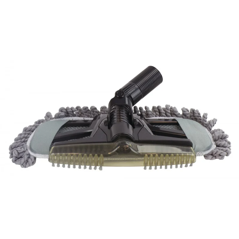 Brosse vadrouille en microfibre - Vac N Glo - 12" (30,4 cm) - 1 1/4" (32 mm) dia - grise