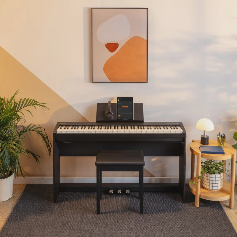 Roland FRP-NUVOLA-EX Digital Piano with Bench and Headphones