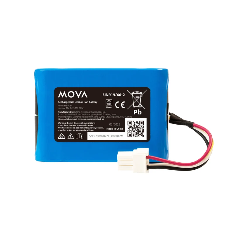 5A Batterie lithium-ion rechargeable pour LiDAX Ultra 800/1200/1600/ViAX250/500/MOVA 1000/600