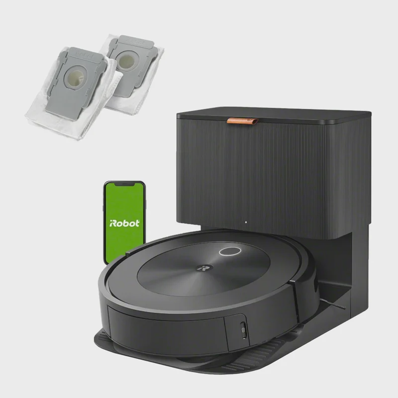 iRobot Roomba j8+ Robot Vacuum + Bonus 2 Dirt Disposal Bags