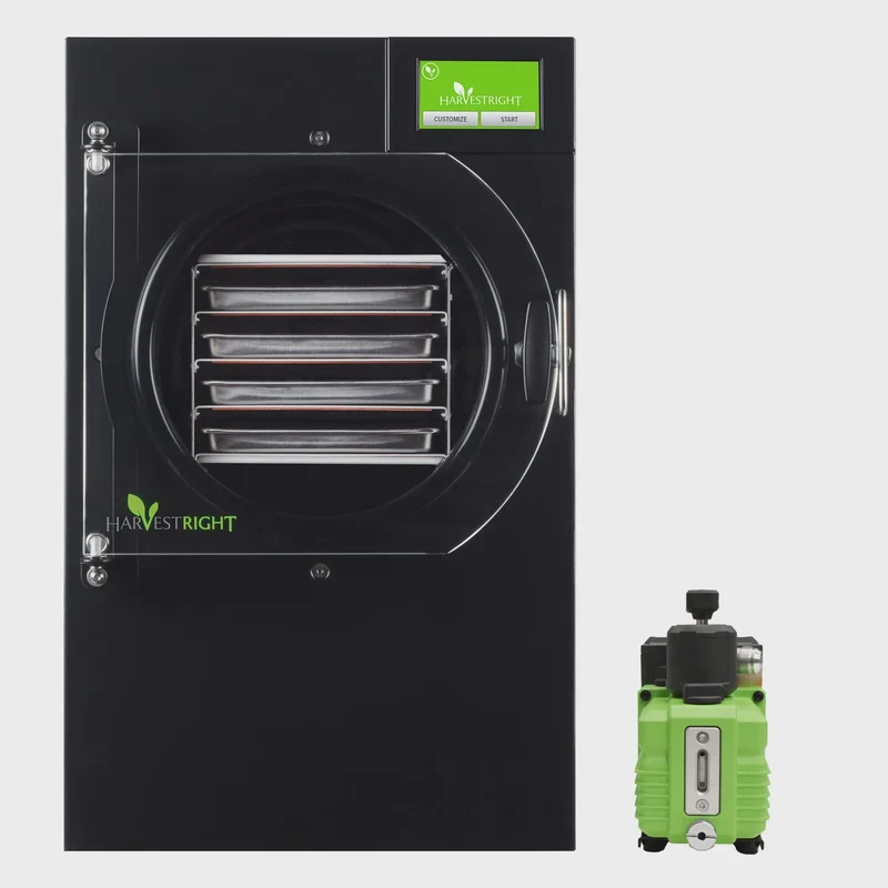 Harvest Right 17.4 in. Black Home Pro Small Freeze Dryer with 4 Stainless Steel Trays