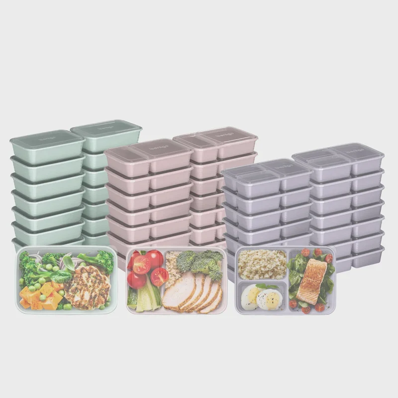Bentgo Meal Prep Containers, 90-piece