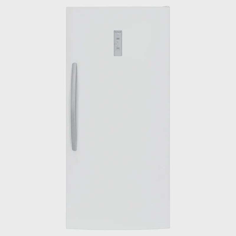 Frigidaire 20 cu ft. White Single-Door Refrigerator with EvenTemp Cooling System **minor dent on front