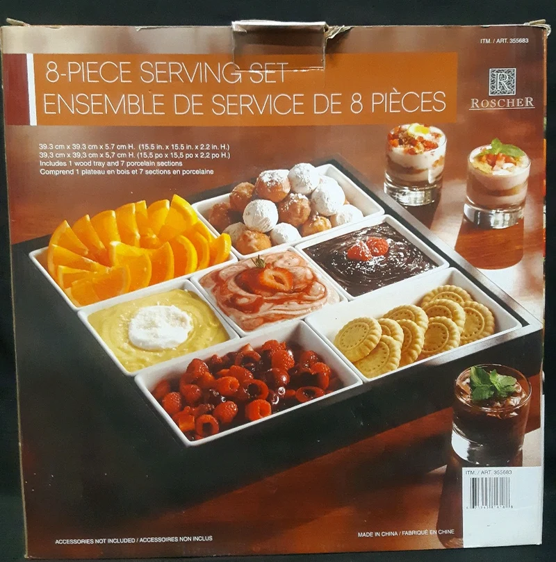 Roscher | 8 Piece Multipurpose Serving Set