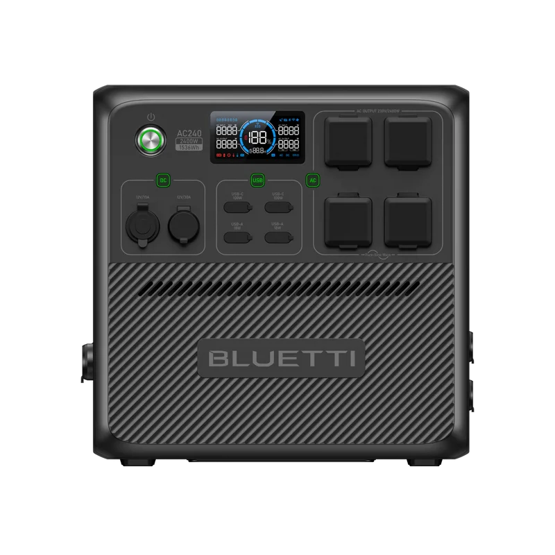 Bluetti AC240P Station Électrique IP65 | 2400W 1843Wh