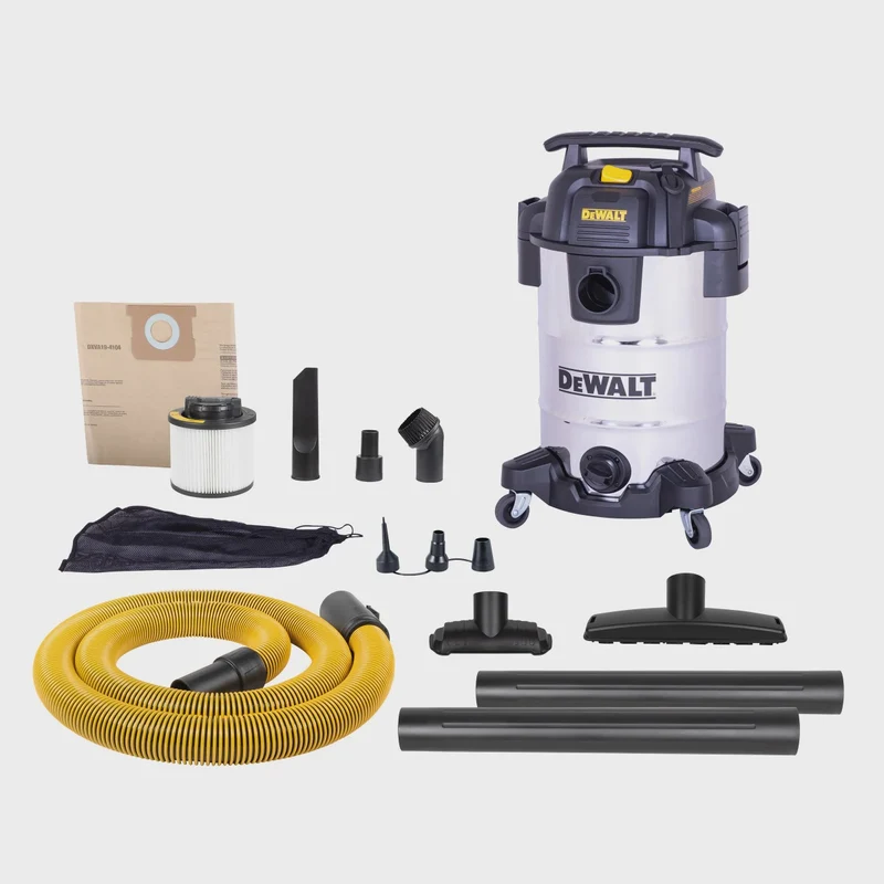 Dewalt 8 Gallon/30L Pro Stainless Steel Wet/Dry Vacuum