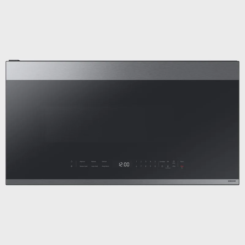 Samsung BESPOKE 2.1 cu ft. Stainless Steel Over-the-Range Microwave, 400 CFM //ME21DG6500SRAC