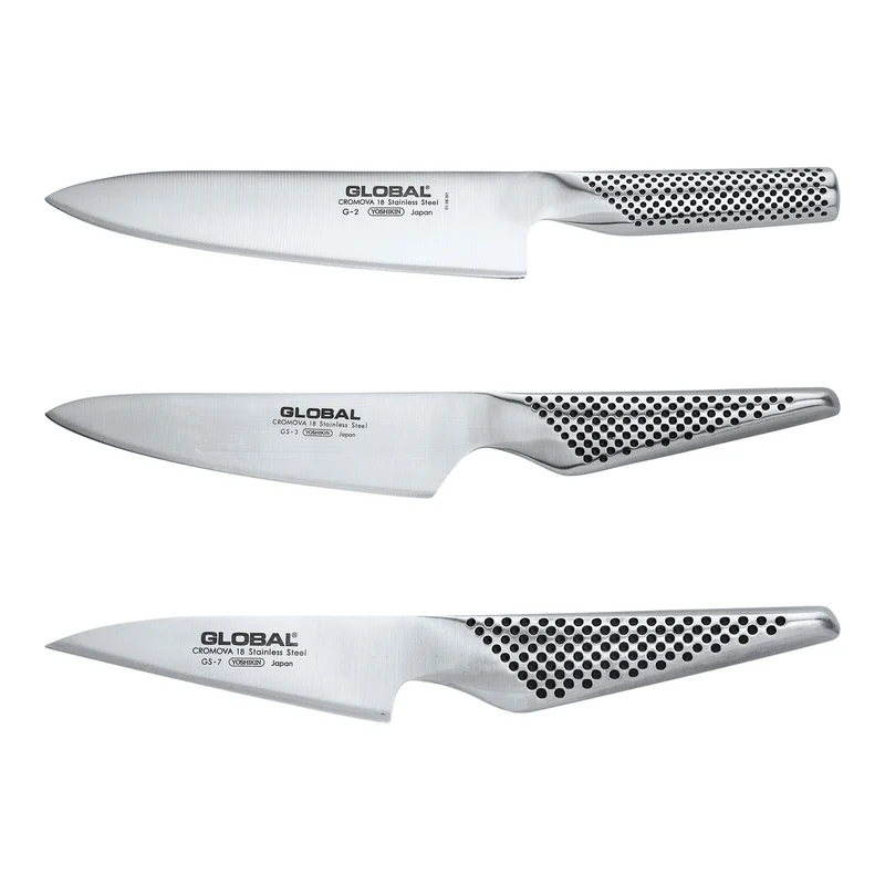 Global Knife Set 3 Pieces