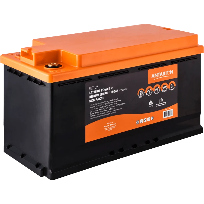 Antarion Batterie LITHIUM POWER + 165Ah