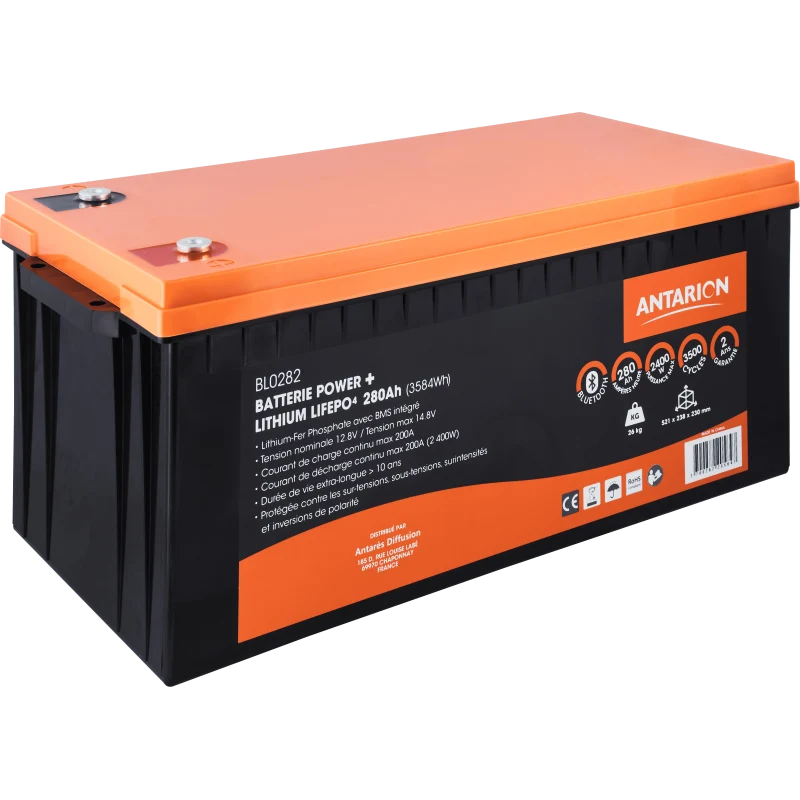 Antarion Batterie LITHIUM POWER + 280Ah