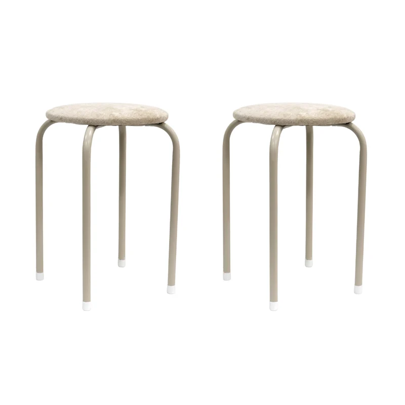 Set 2 Tabourets 30x45cm