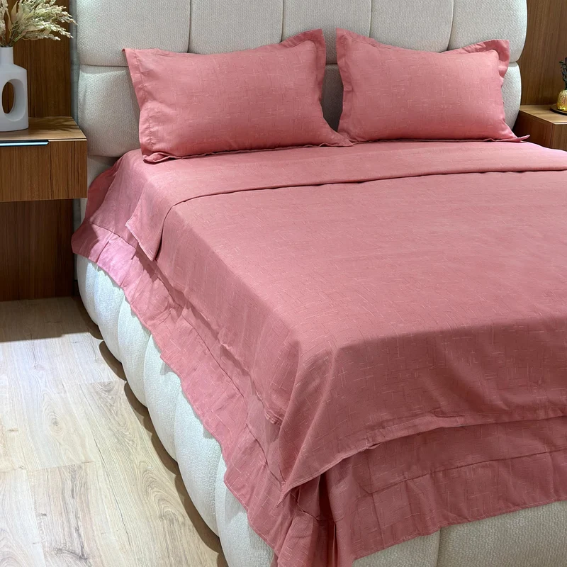 Parure de lit 4pcs 200x230cm / 225x240cm / 50x70cm x2