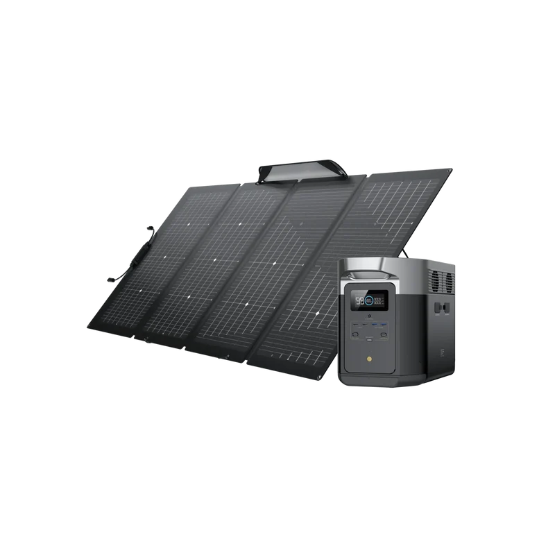 EcoFlow DELTA Max + Panneau solaire bifacial 220 W
