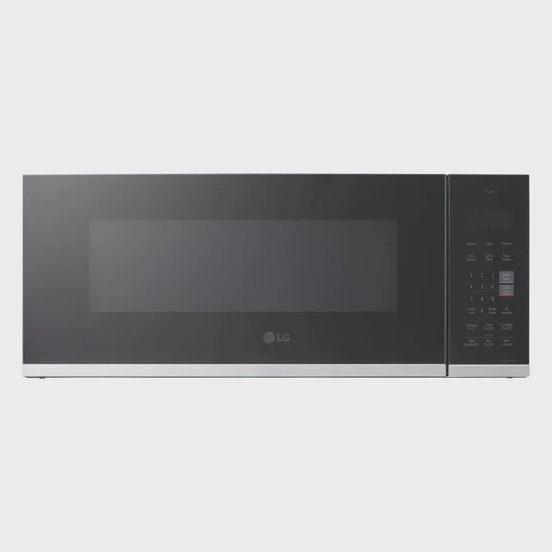 LG 1.3 cu ft. Stainless Steel Over-the-Range Slim Microwave Oven, 400CFM