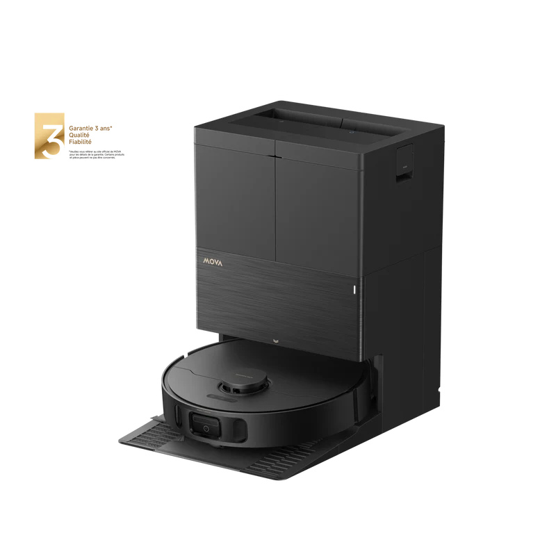 MOVA E50 Pro Ultra Robot aspirateur Noir
