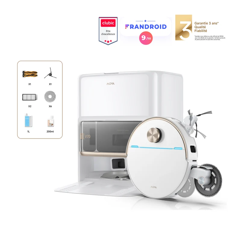 MOVA V70 Ultra Complete X Robot aspirateur