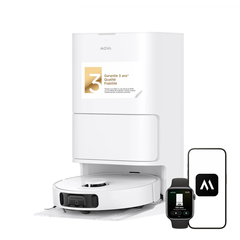MOVA E30 Ultra Robot aspirateur