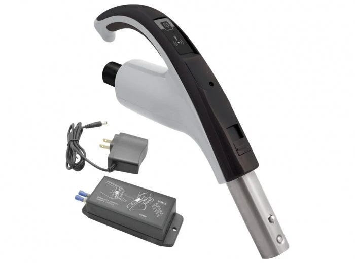 Wireless remote control handle for retractable hose - Black