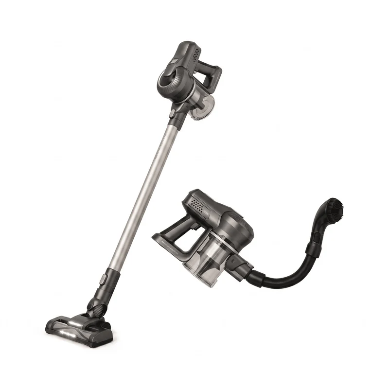 Aspirateur Balai Sans Fil Flex – 2-en-1 – 160 W – 35 min – Tube Pliable – Éclairage LED