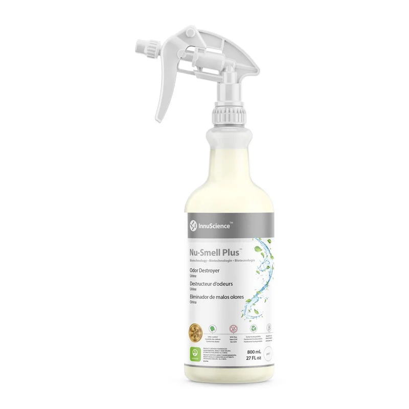 Nu-Smell Plus Éliminateur d'odeurs biotechnologique pour odeurs d'urine et de matières fécales