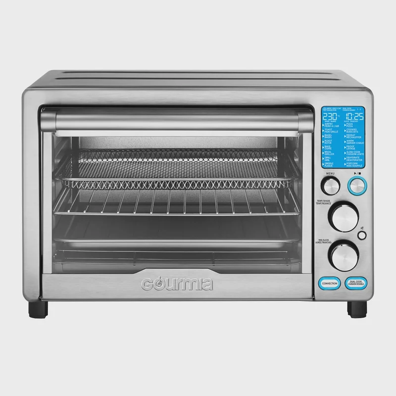 Gourmia 6-Slice Digital Air Fryer Oven and Grill with 16 Cooking Presets