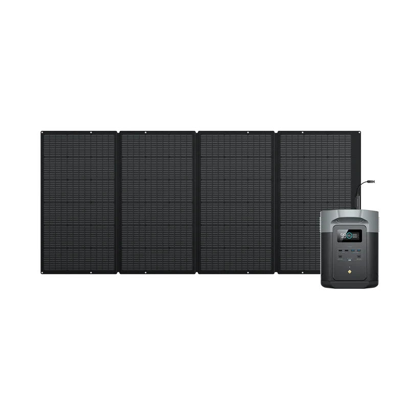 EcoFlow DELTA 2 Max + Panneau solaire 400 W