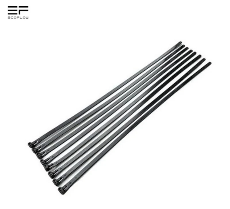 Ecoflow Kit d'attaches de câbles en nylon pour balcon