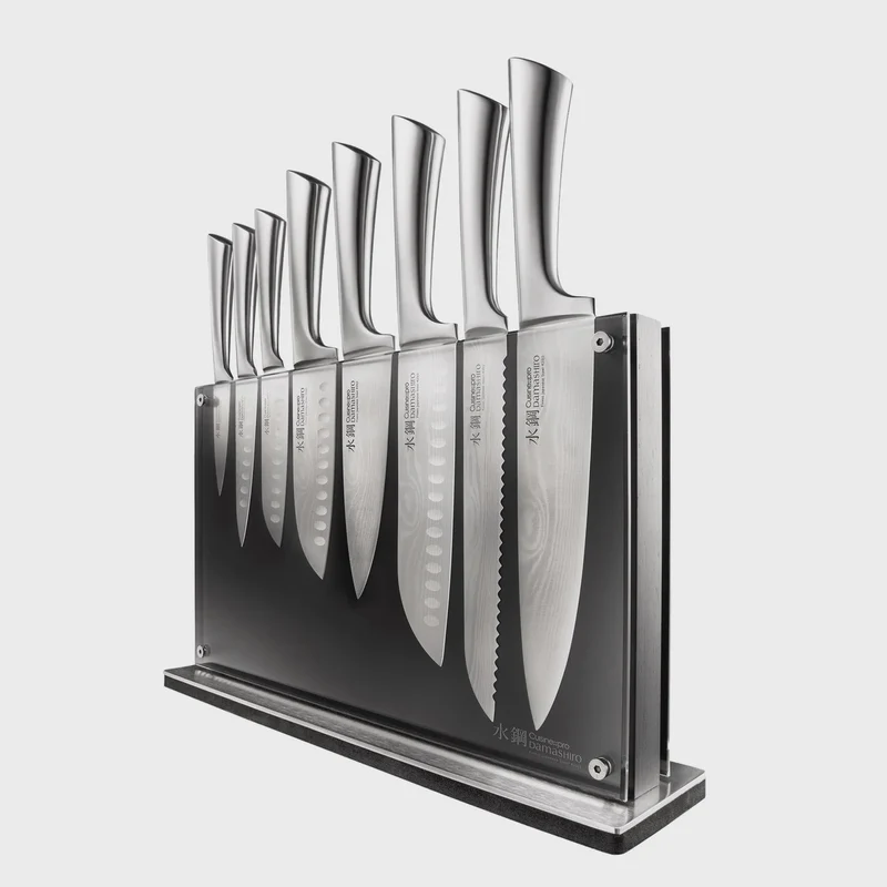 Cuisinepro Damashiro Nami Knife Block Set, 9 piece