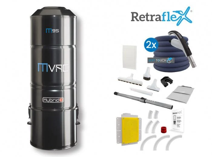 Mvac M95 + Retraflex System (2 Inlets Complete Package)
