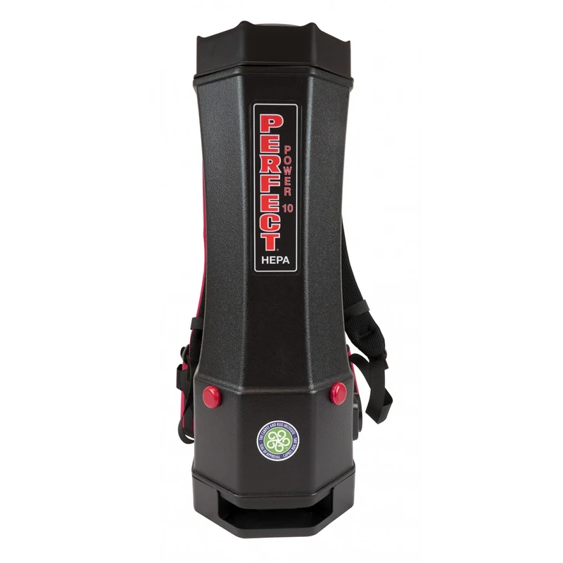 Aspirateur dorsal - capacité du réservoir de 10 L (2.64 gal) - filtration HEPA - avec acccesoires - prise de balai électrique intégrée