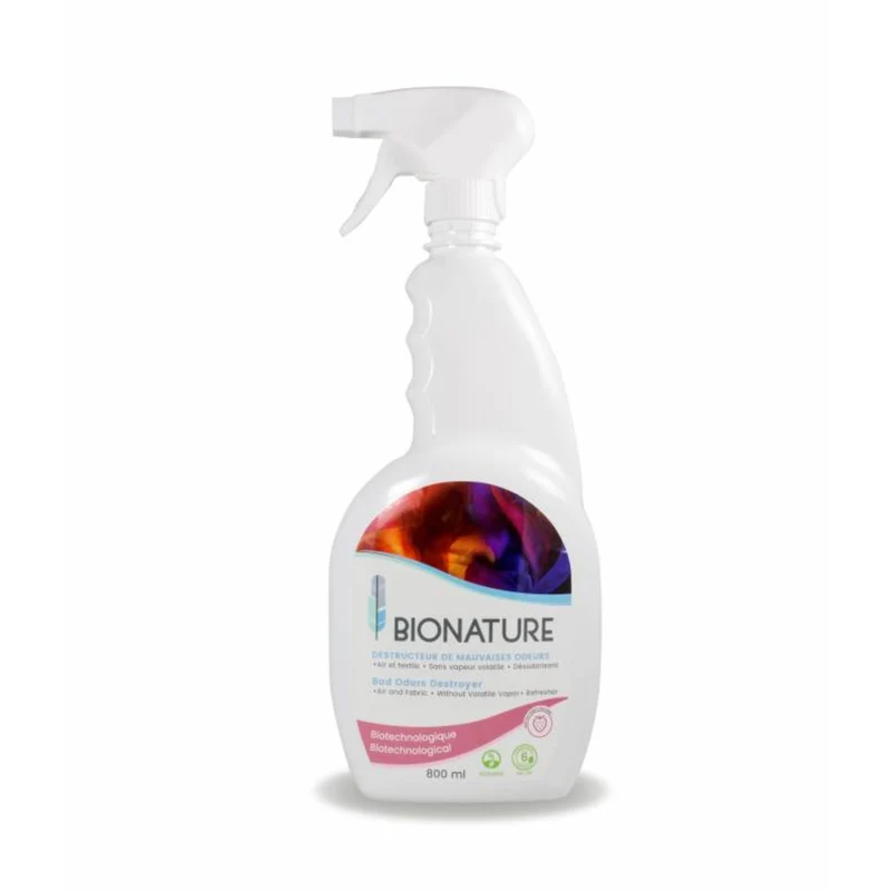 Destructeur de mauvaises odeurs Bionature 800ML