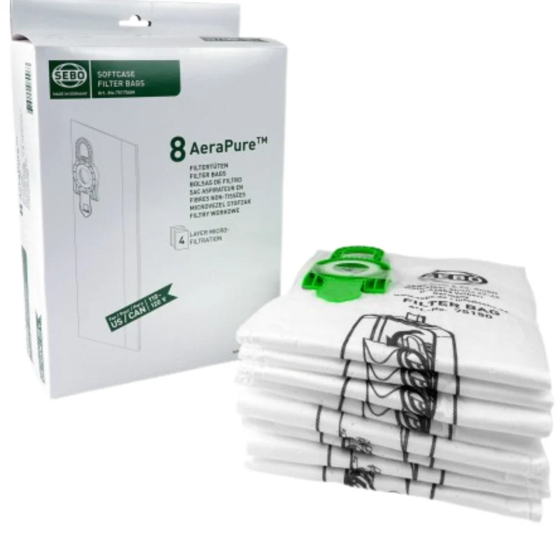 SAC HEPA SEBO SOFTCASE CE12 PK8